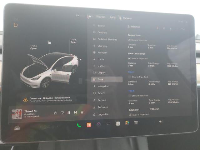 2023 Tesla Model Y VIN: LRWYGDFD8PC967381 Lot: 53729384