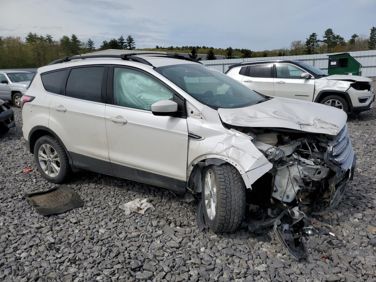 2018 Ford Escape Se vin: 1FMCU0GD4JUA19151