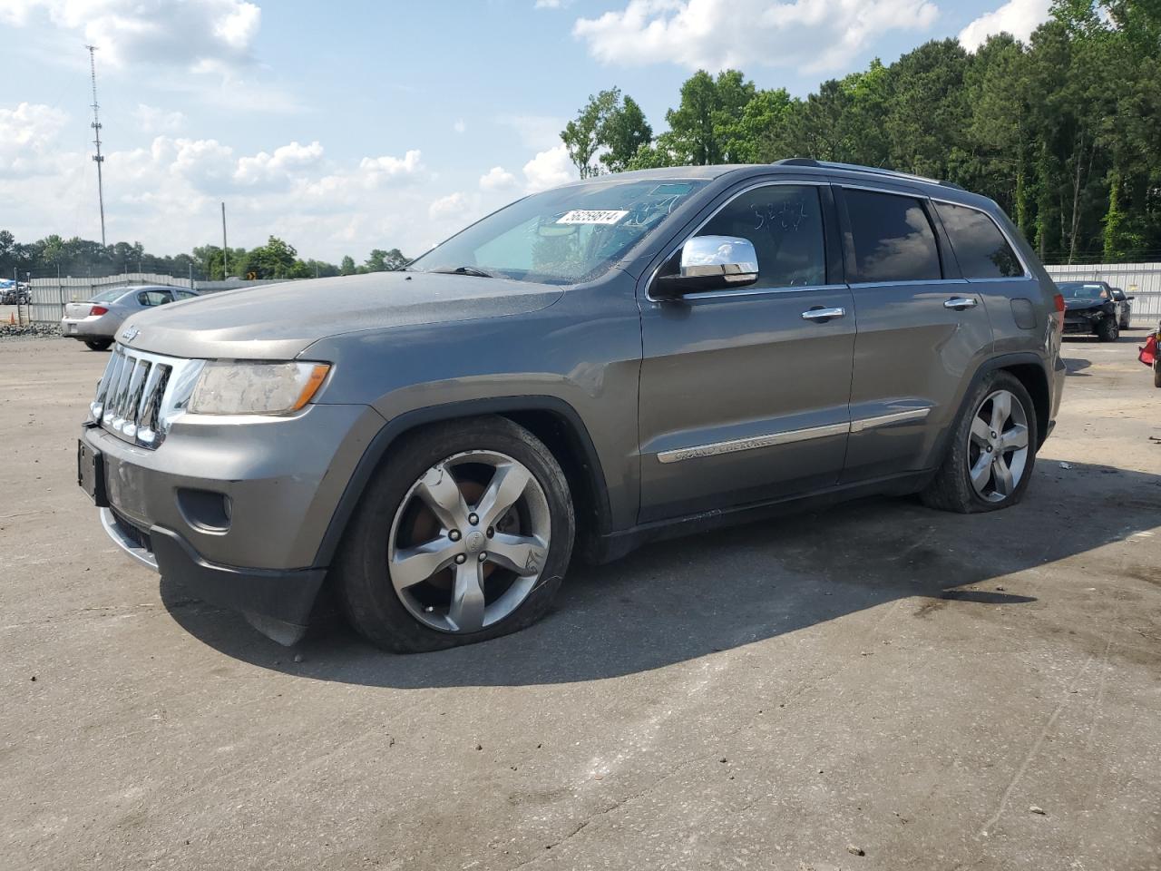 2013 Jeep Grand Cherokee Overland vin: 1C4RJFCT8DC582530