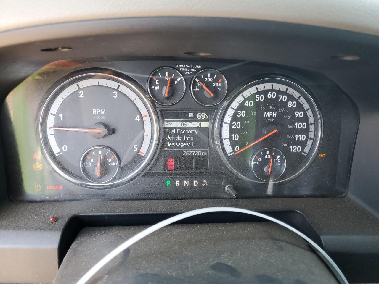 3D7UT2CL1AG117972 2010 Dodge Ram 2500