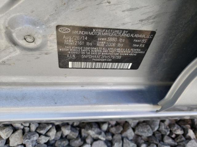 VIN 5NPDH4AE2FH579788 2015 HYUNDAI ELANTRA no.12