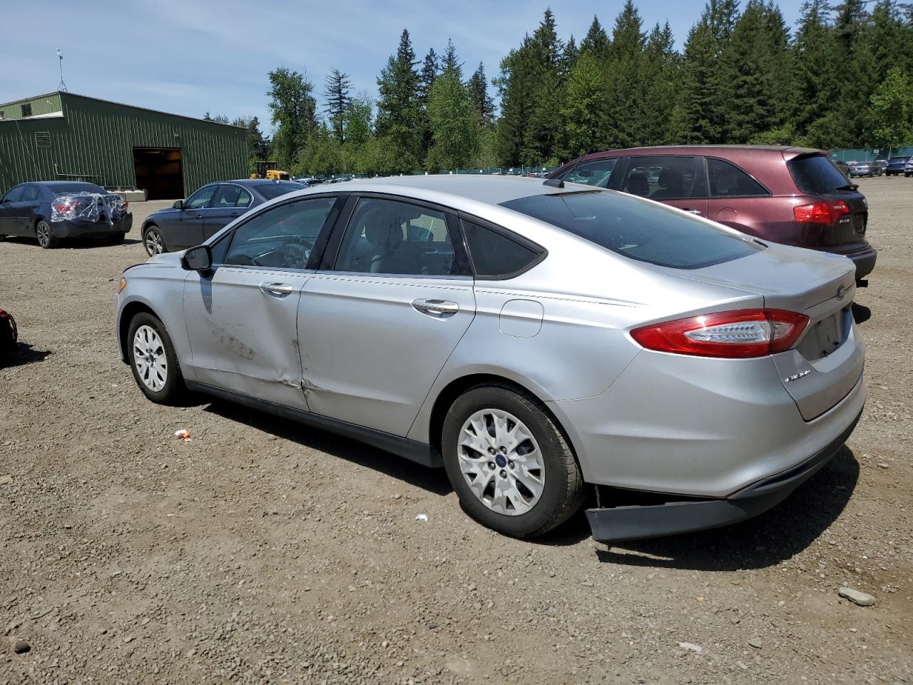 2013 Ford Fusion S vin: 3FA6P0G75DR161951