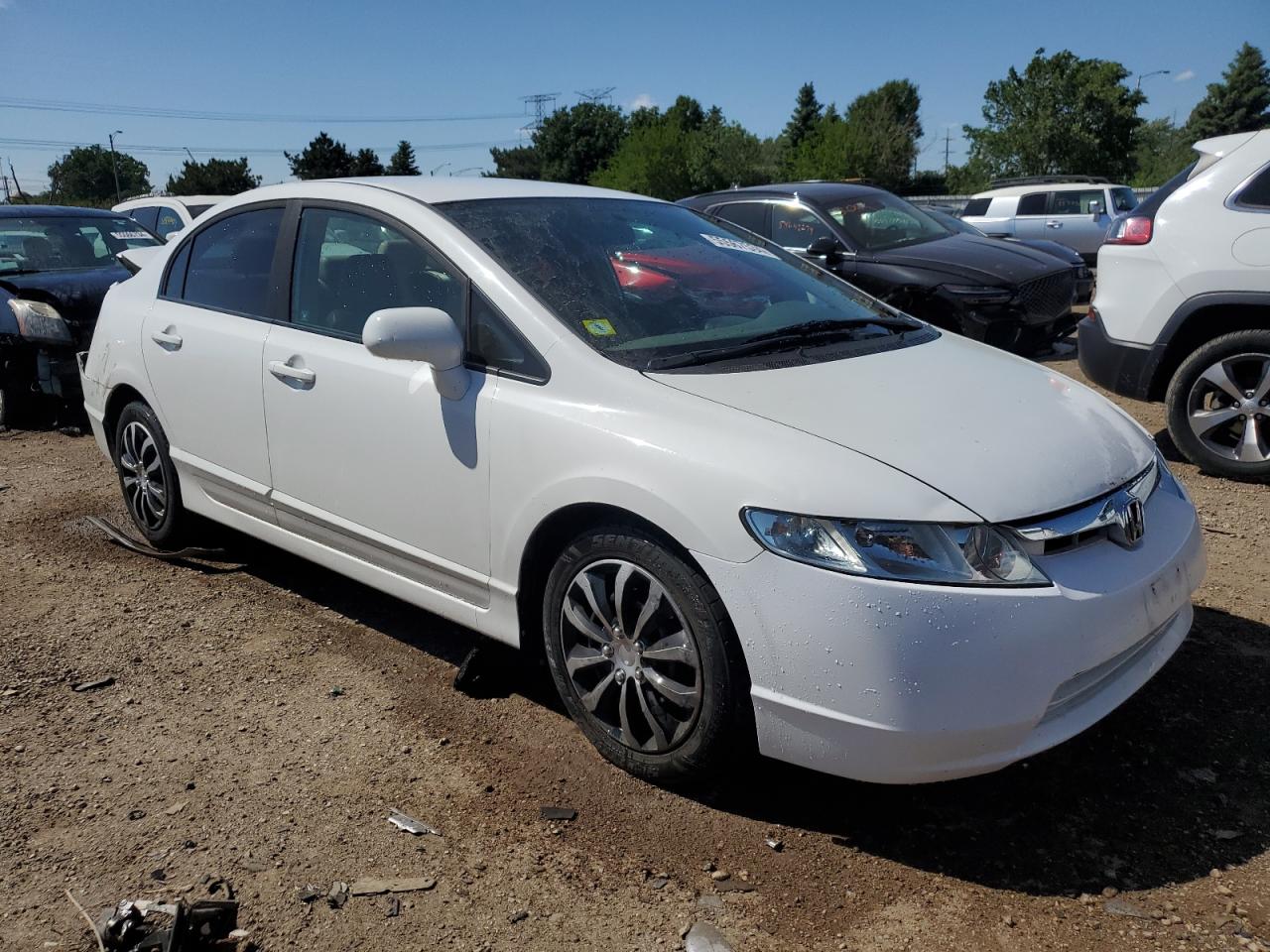 Lot #2566376484 2008 HONDA CIVIC LX