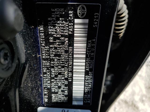 4T1BF1FK1GU564289 2016 Toyota Camry Le