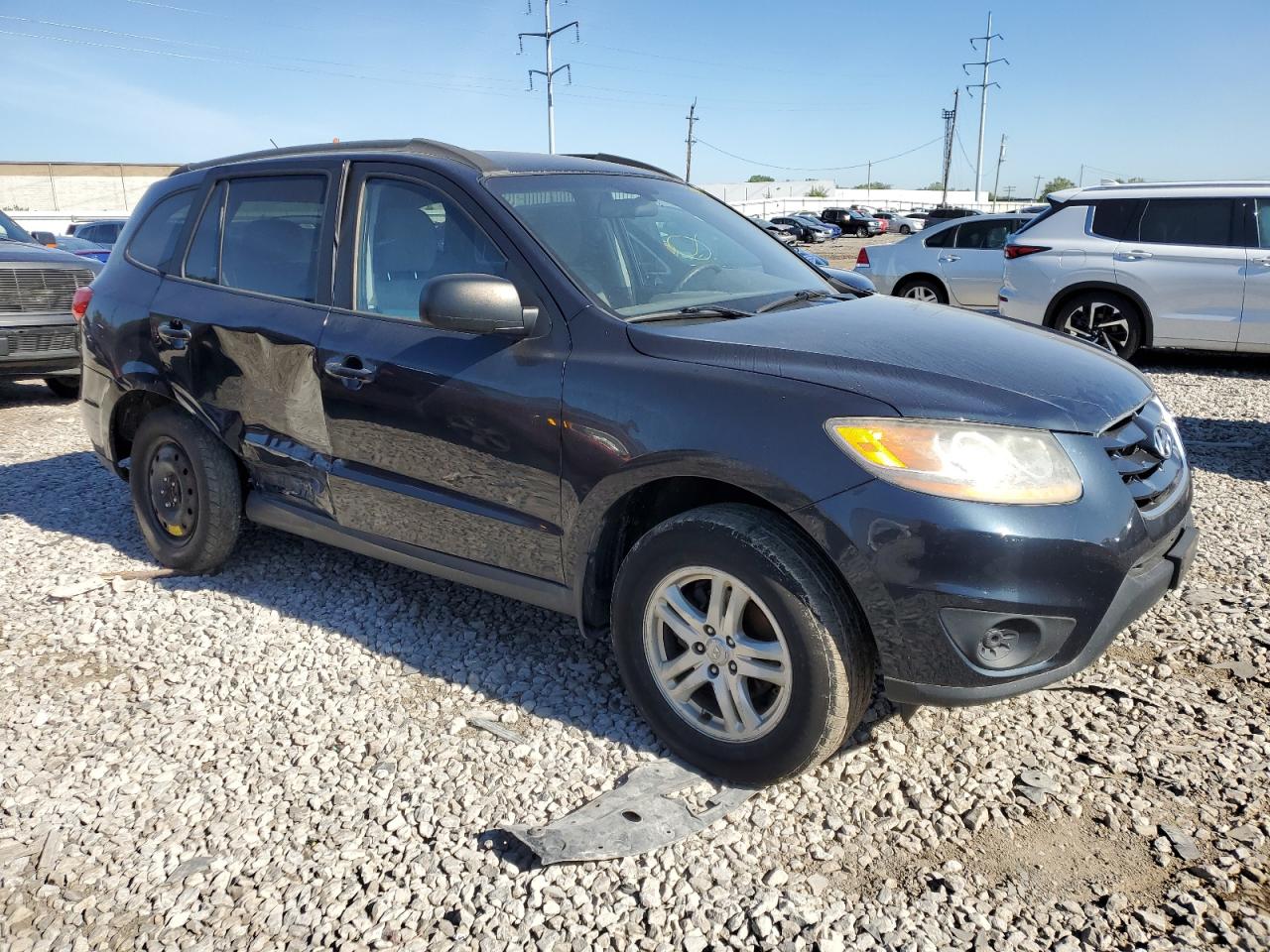 5NMSG3AB3AH377607 2010 Hyundai Santa Fe Gls