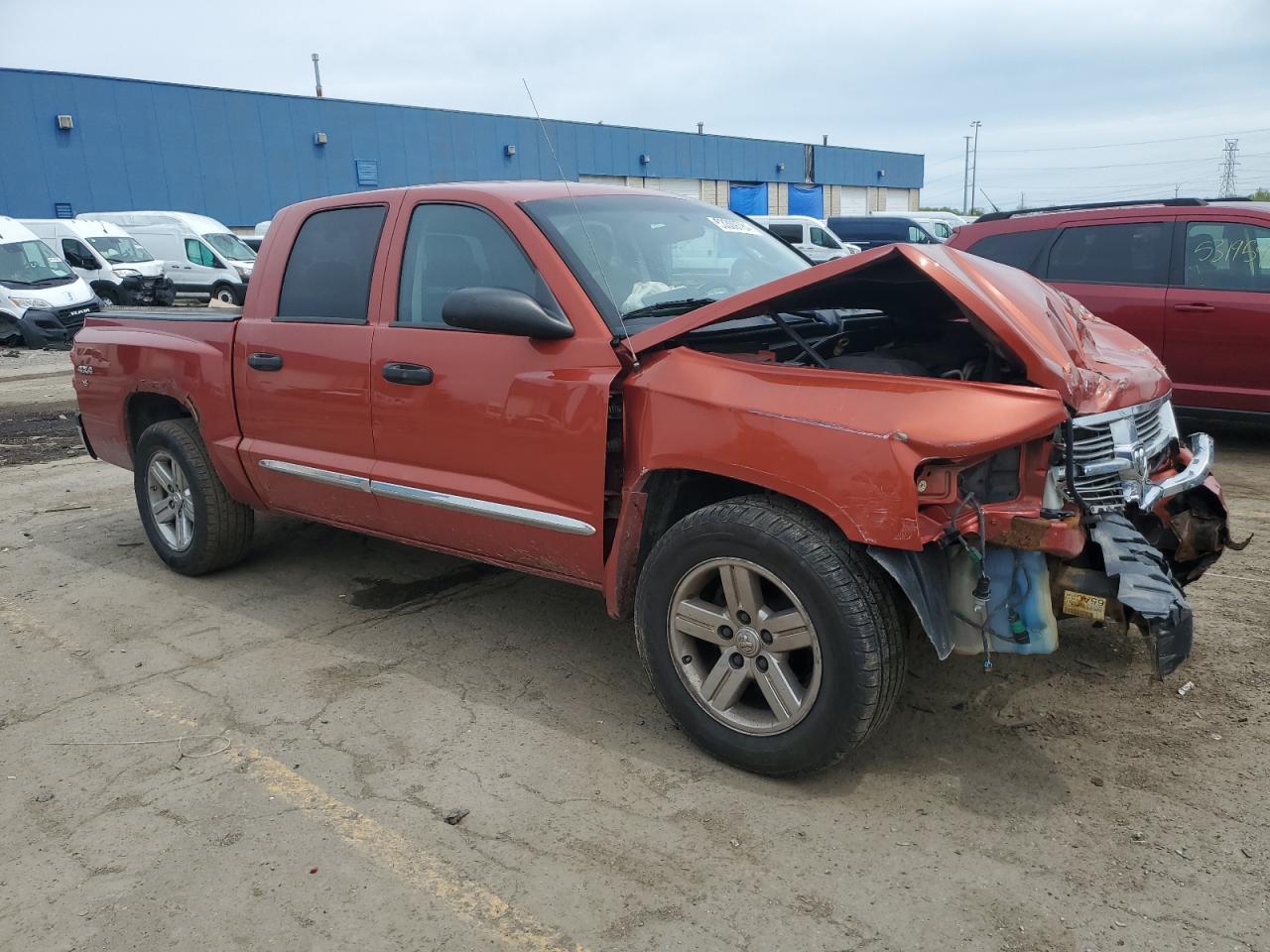 1D7HW58N98S622729 2008 Dodge Dakota Quad Laramie