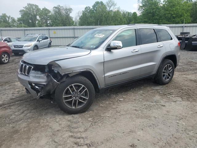 Lot #2569968263 2019 JEEP GRAND CHER salvage car