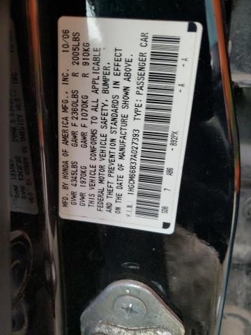 1HGCM66837A027393 2007 Honda Accord Ex