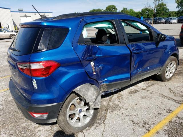 FORD ECOSPORT S 2020 blue  gas MAJ6S3GL3LC366307 photo #4