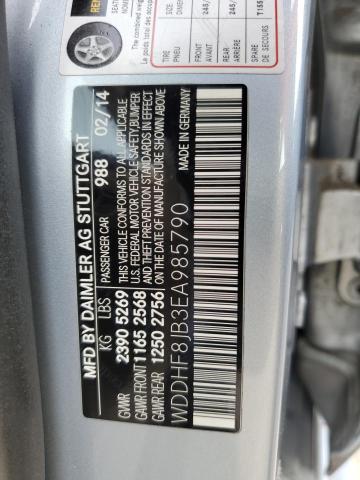 2014 Mercedes-Benz E 350 4Matic VIN: WDDHF8JB3EA985790 Lot: 51580294