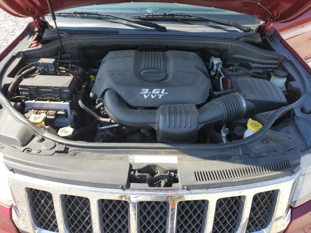 2012 Jeep Grand Cherokee Overland VIN: 1C4RJFCG5CC184600 Lot: 55203484