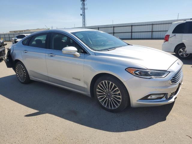 2018 Ford Fusion Titanium/Platinum Hev VIN: 3FA6P0RU1JR182083 Lot: 55114444