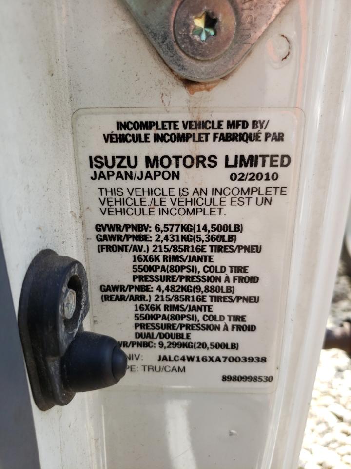 JALC4W16XA7003938 2010 Isuzu Npr