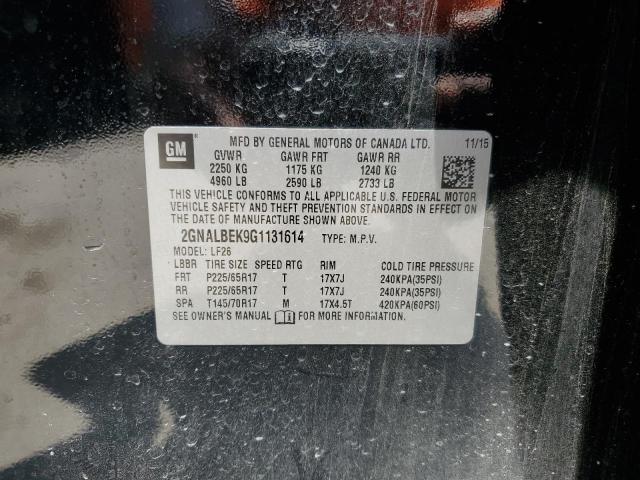 2016 Chevrolet Equinox Ls VIN: 2GNALBEK9G1131614 Lot: 56845904