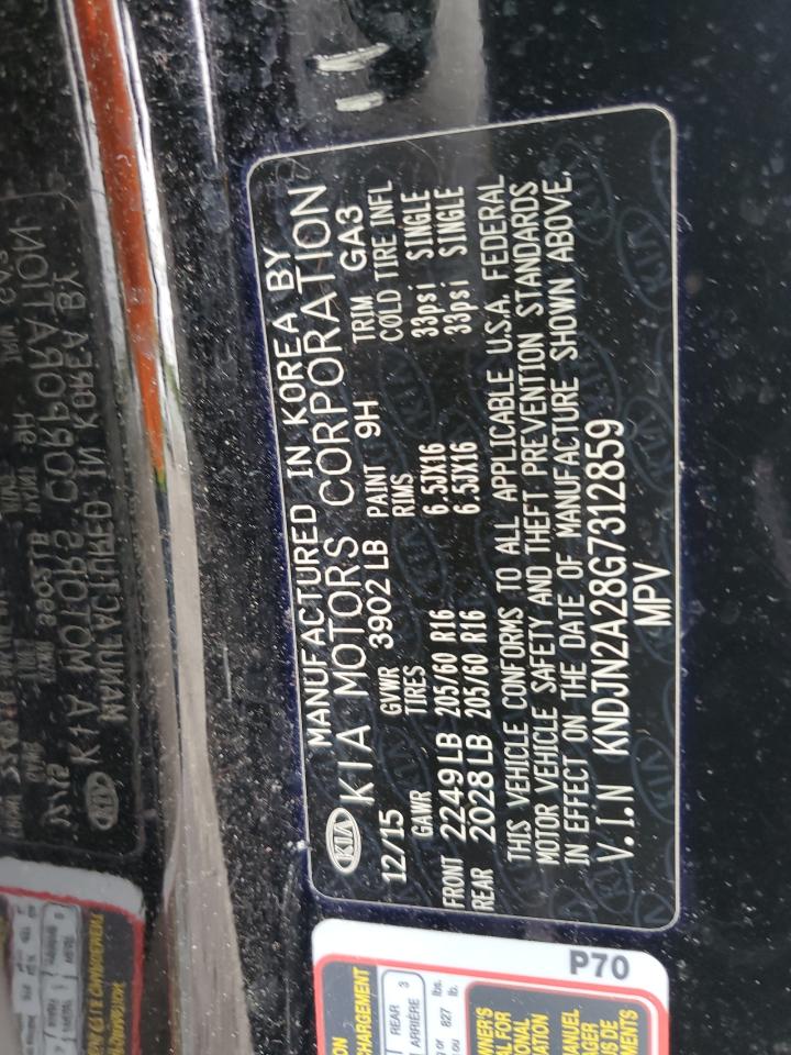 KNDJN2A28G7312859 2016 Kia Soul