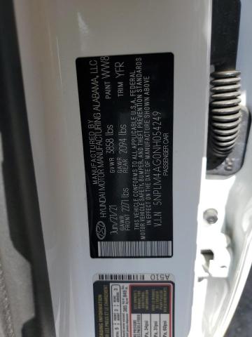 2022 Hyundai Elantra Sel VIN: 5NPLM4AG0NH054249 Lot: 56786344