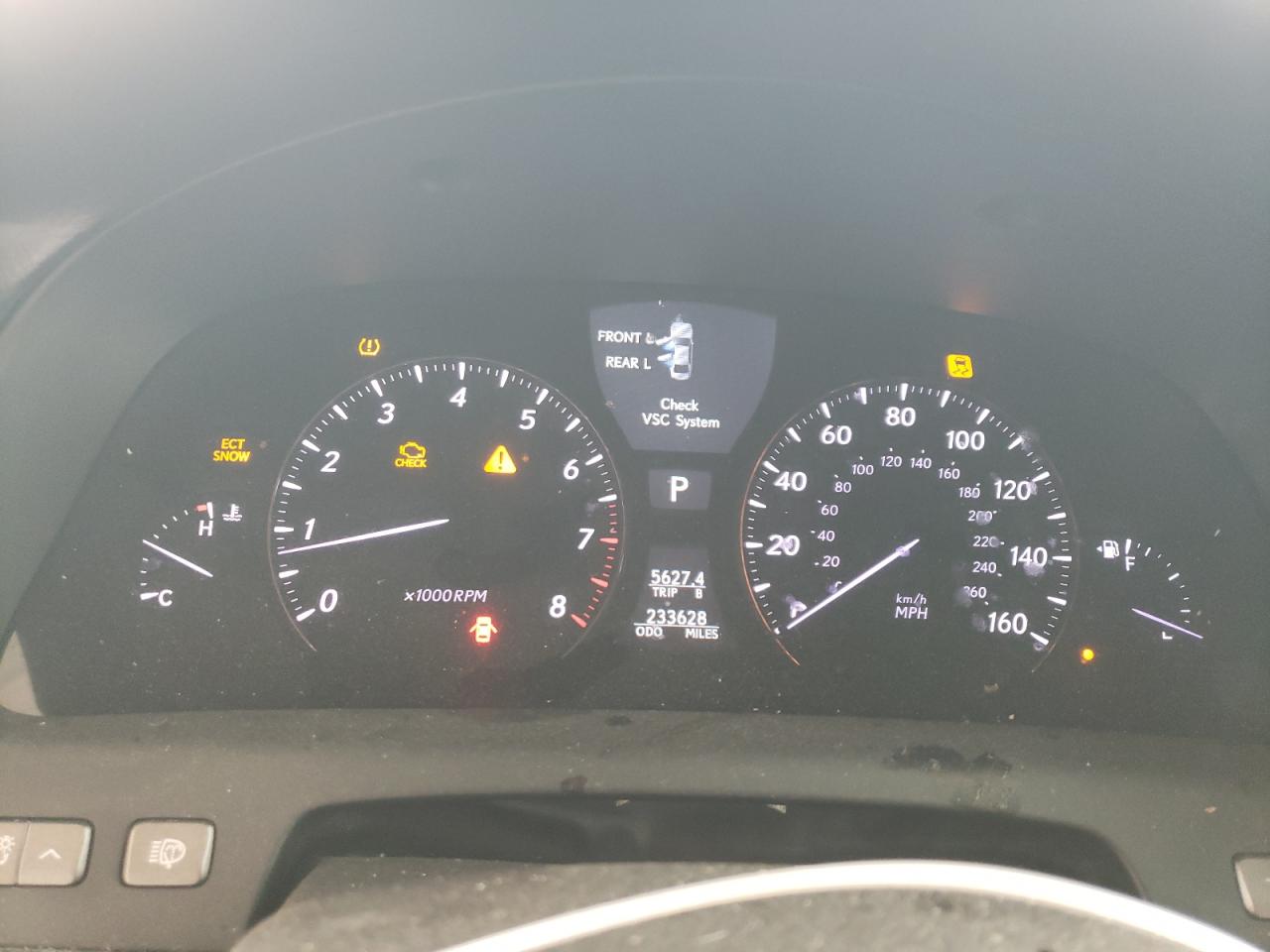 JTHBL46F095090445 2009 Lexus Ls 460