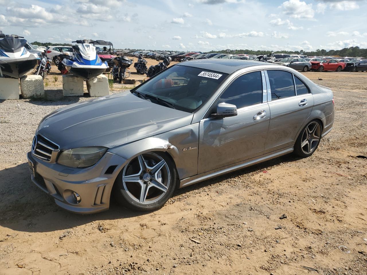 WDDGF7HB9AF454344 2010 Mercedes-Benz C 63 Amg