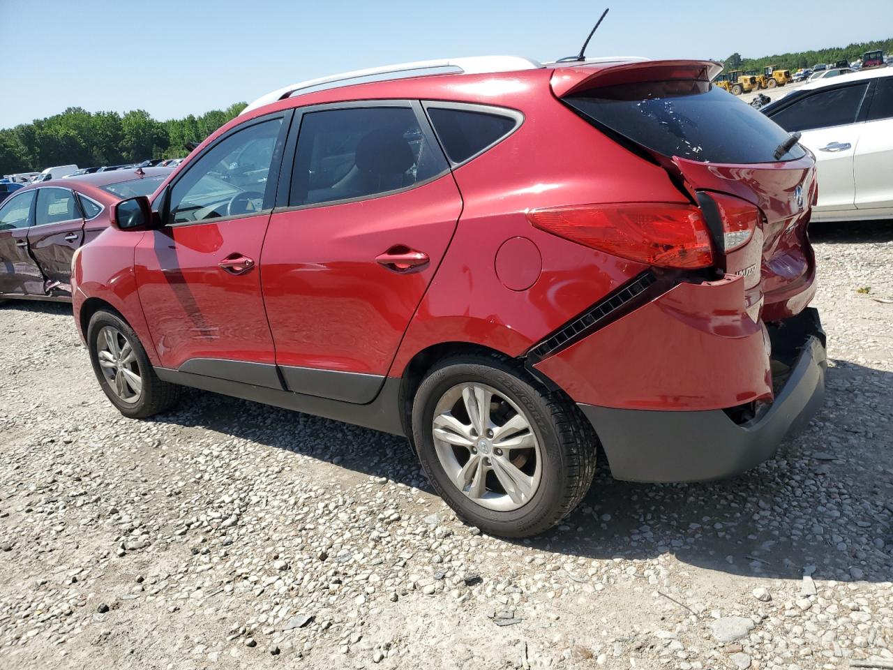 KM8JU3AC2AU089207 2010 Hyundai Tucson Gls