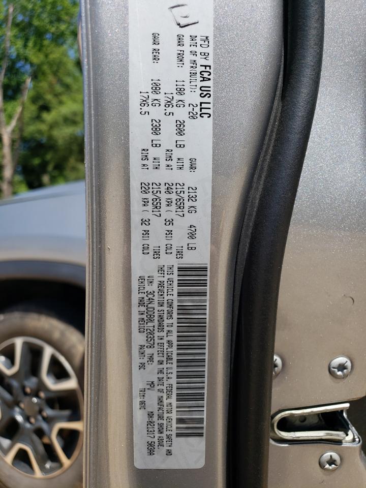 3C4NJDDB0LT203578 2020 Jeep Compass Trailhawk