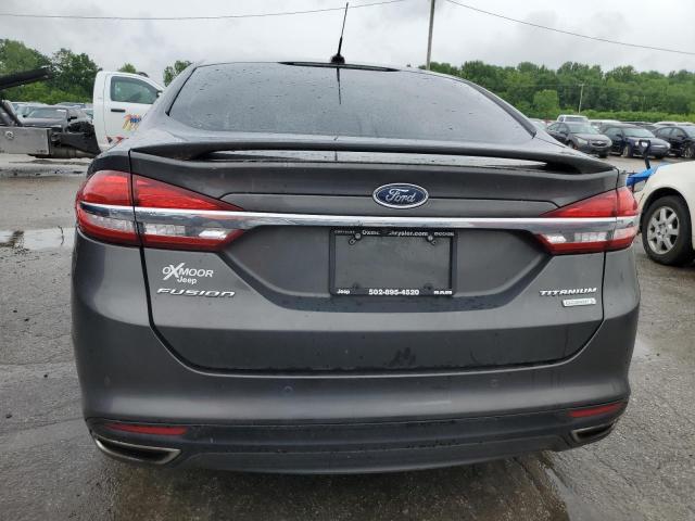 2017 Ford Fusion Titanium VIN: 3FA6P0K90HR130301 Lot: 54789544