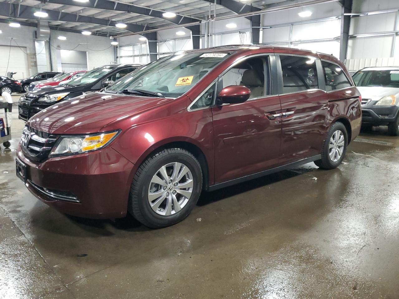 2016 Honda Odyssey Exl vin: 5FNRL5H61GB045562