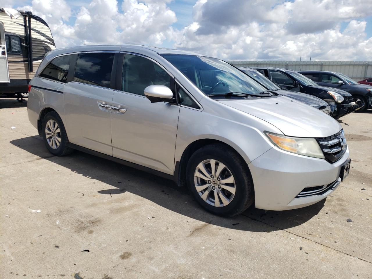 5FNRL5H65EB043147 2014 Honda Odyssey Exl