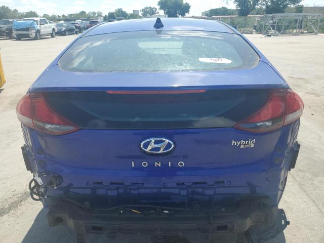 2019 Hyundai Ioniq Blue VIN: KMHC65LC9KU169245 Lot: 55394584