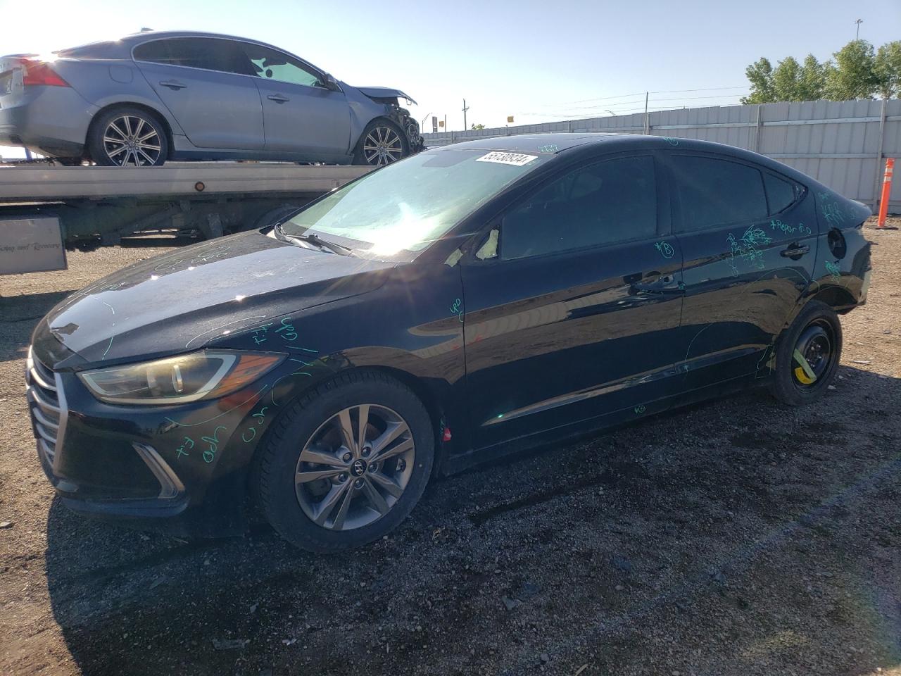 5NPD84LF4JH376593 2018 Hyundai Elantra Sel