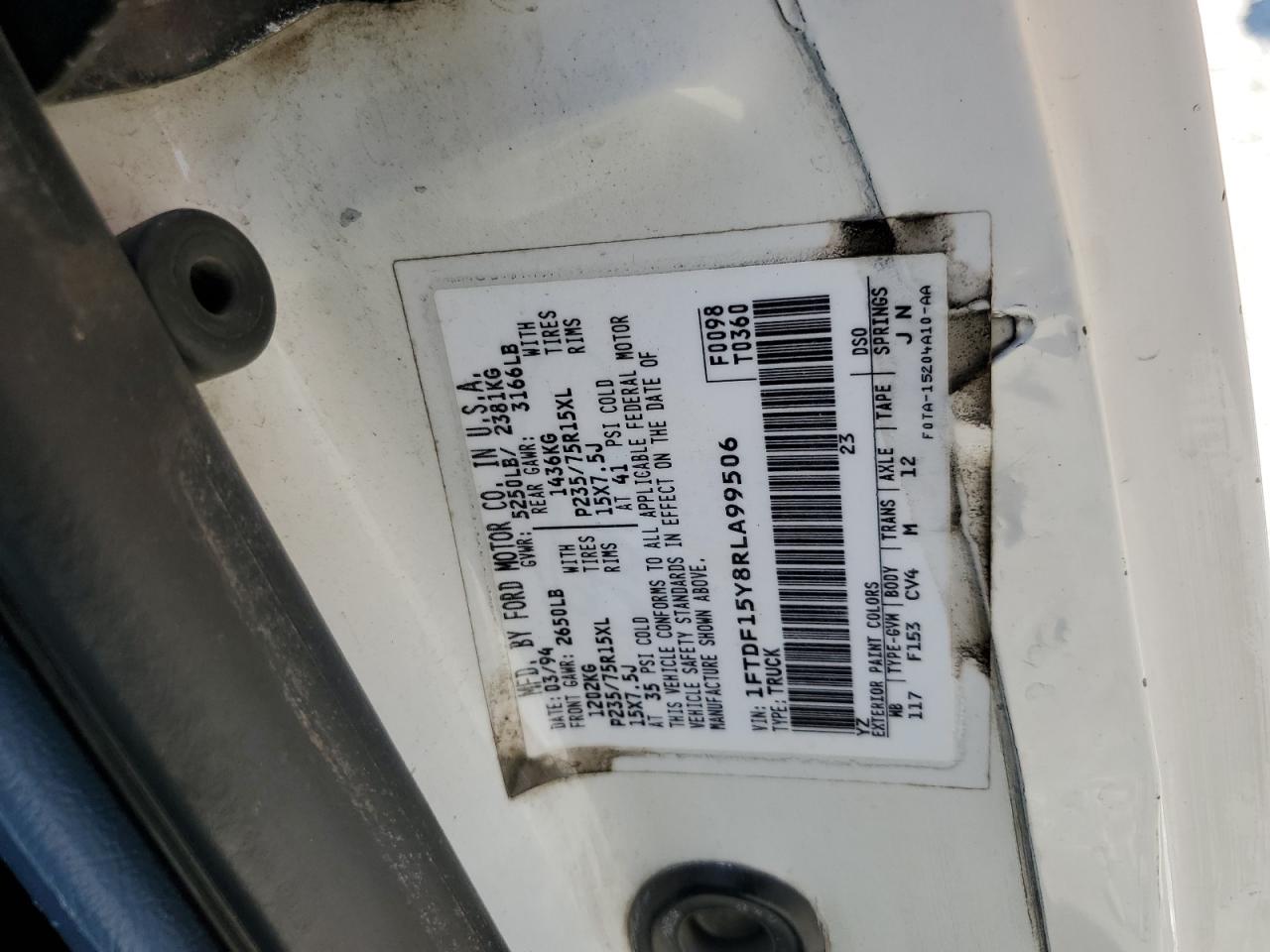 1FTDF15Y8RLA99506 1994 Ford F150