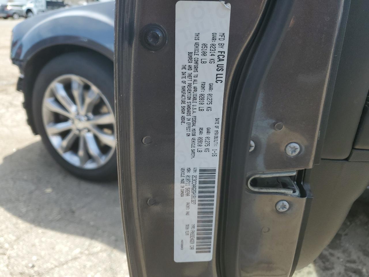 2C3CCAKG8GH190984 2016 Chrysler 300C