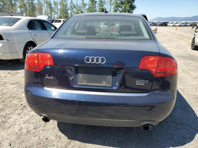 2006 Audi A4 2.0T Quattro VIN: WAUDF78E56A237883 Lot: 54563164