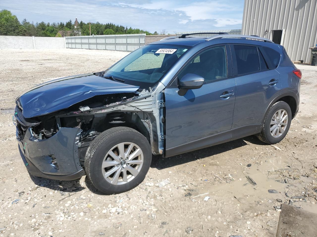 JM3KE4CYXG0810322 2016 Mazda Cx-5 Touring