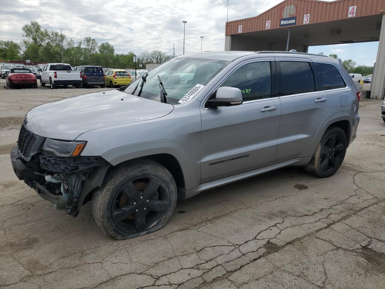 2015 Jeep Grand Cherokee Overland vin: 1C4RJFCT2FC210152