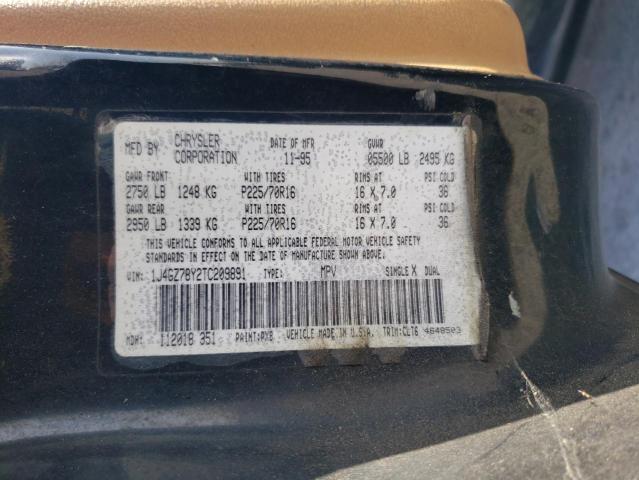 1996 Jeep Grand Cherokee Limited VIN: 1J4GZ78Y2TC209891 Lot: 53308434