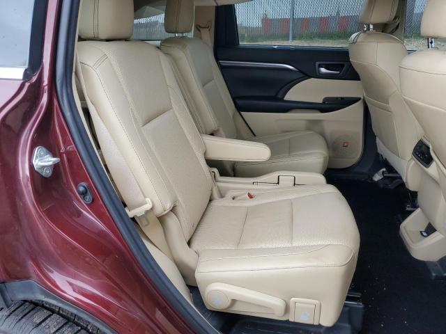 2016 Toyota Highlander Limited VIN: 5TDDKRFH0GS323114 Lot: 54928884