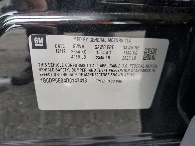 2013 Cadillac Cts Premium Collection VIN: 1G6DP5E34D0147413 Lot: 56466454