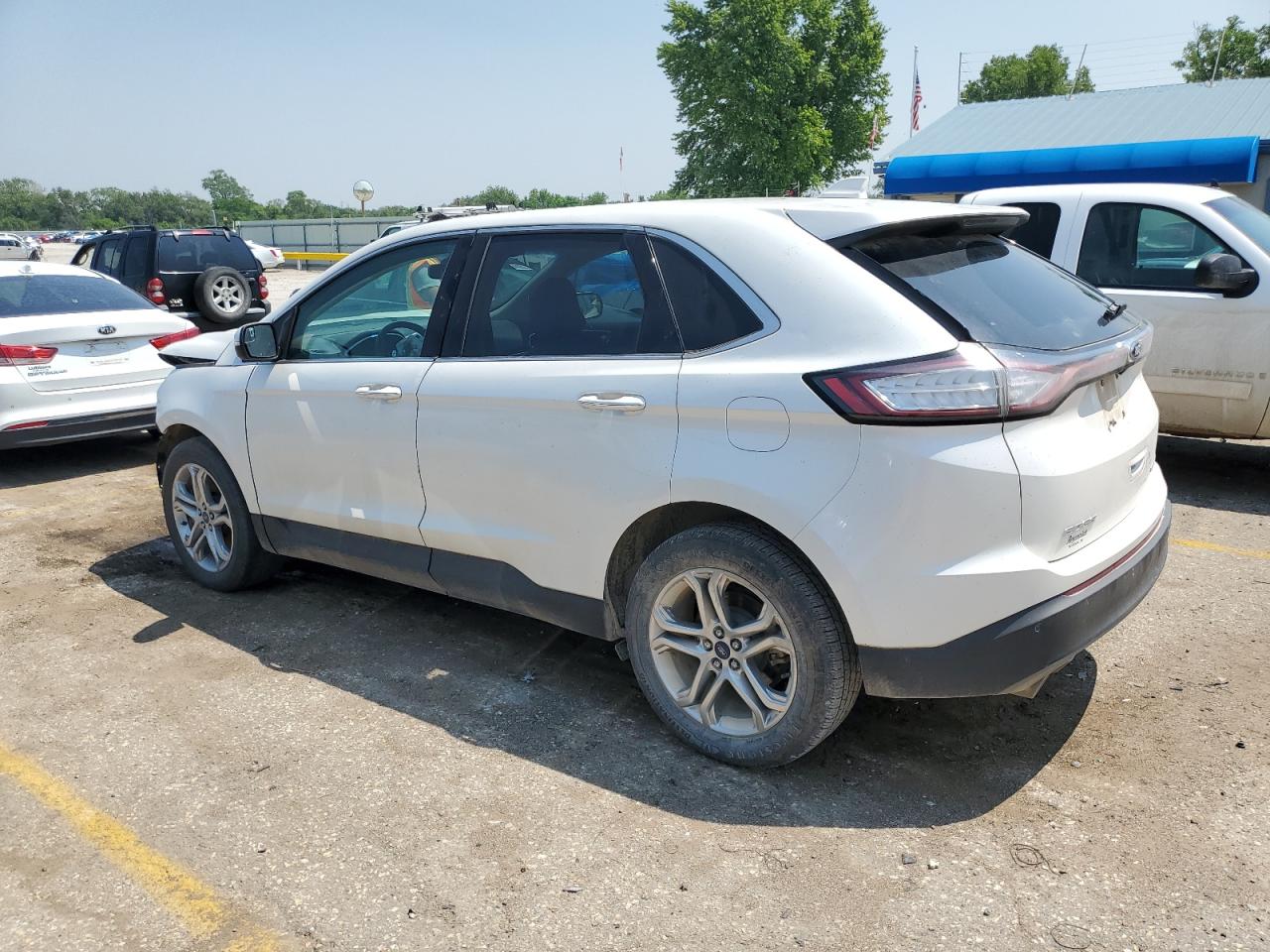 2017 Ford Edge Titanium vin: 2FMPK3K82HBB56317