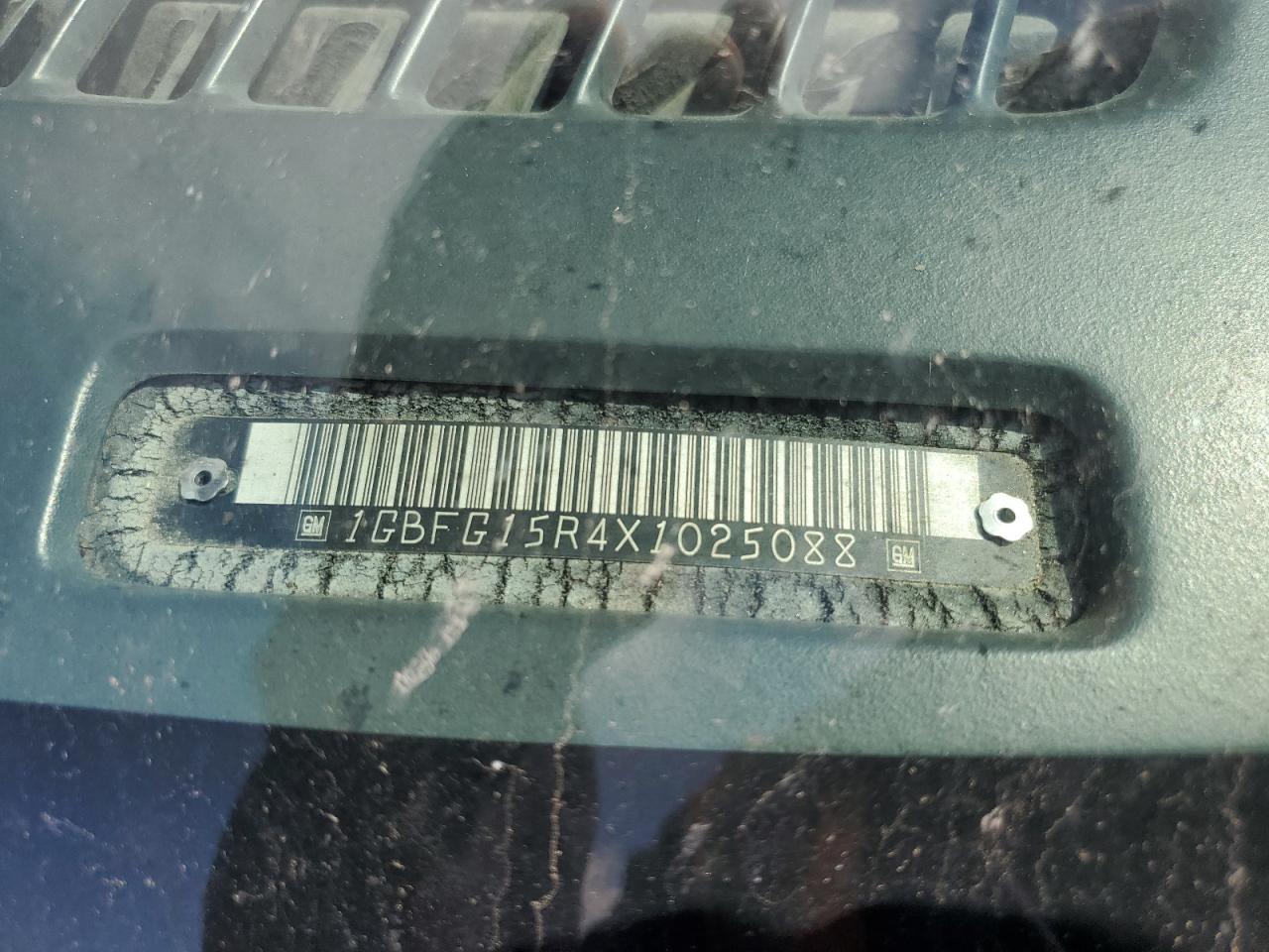 1GBFG15R4X1025088 1999 Chevrolet Express G1500