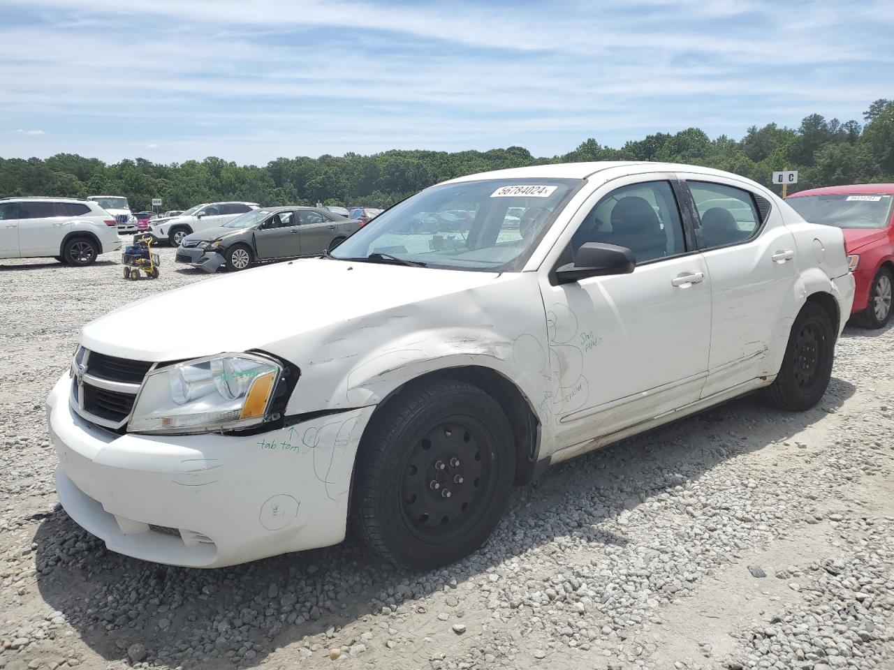 1B3LC46K48N585119 2008 Dodge Avenger Se