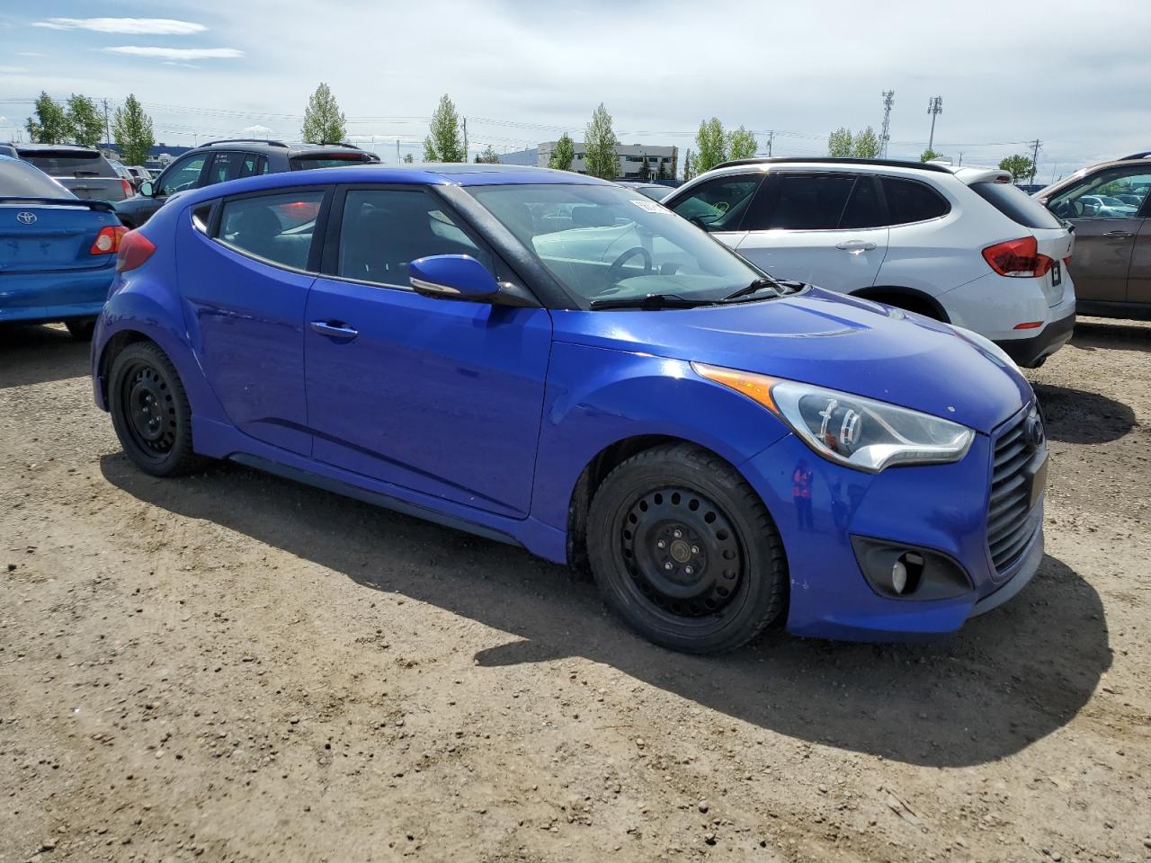 2014 Hyundai Veloster Turbo vin: KMHTC6AE2EU200617