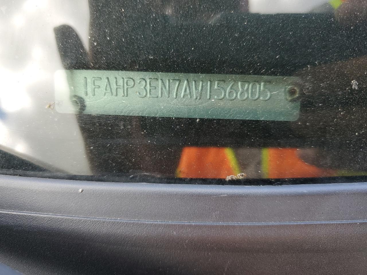 1FAHP3EN7AW156805 2010 Ford Focus S