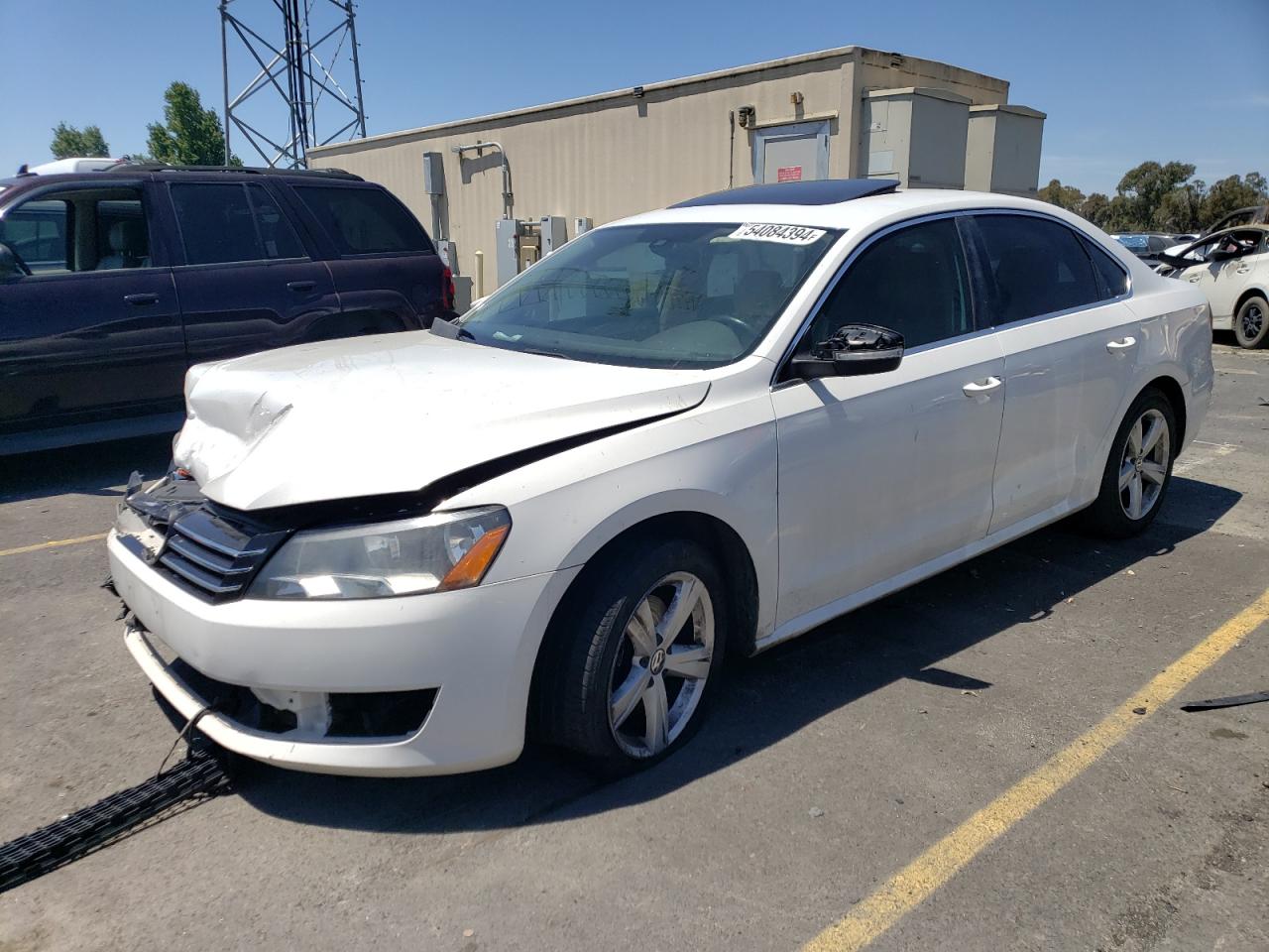 1VWBH7A31DC018267 2013 Volkswagen Passat Se