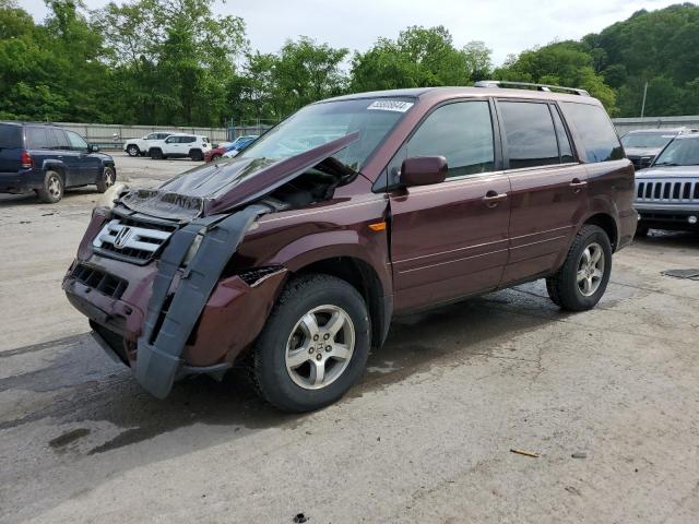 2007 Honda Pilot Exl VIN: 5FNYF18757B031720 Lot: 55808644