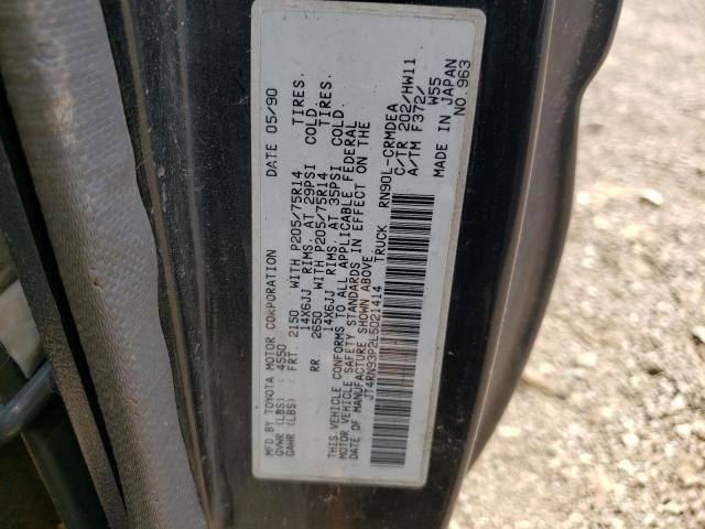 1990 Toyota Pickup 1/2 Ton Extra Long Wheelbase Dlx VIN: JT4RN93P2L5021414 Lot: 55885864