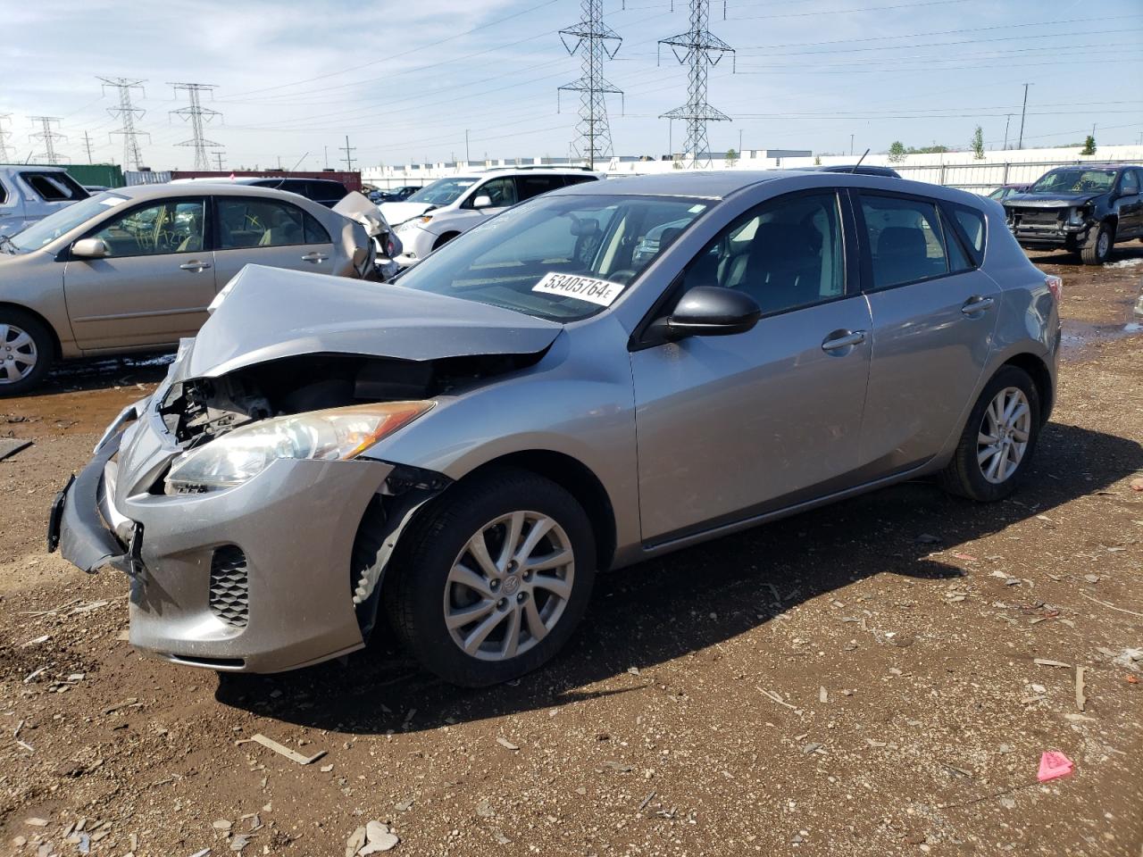 JM1BL1L72C1686068 2012 Mazda 3 I