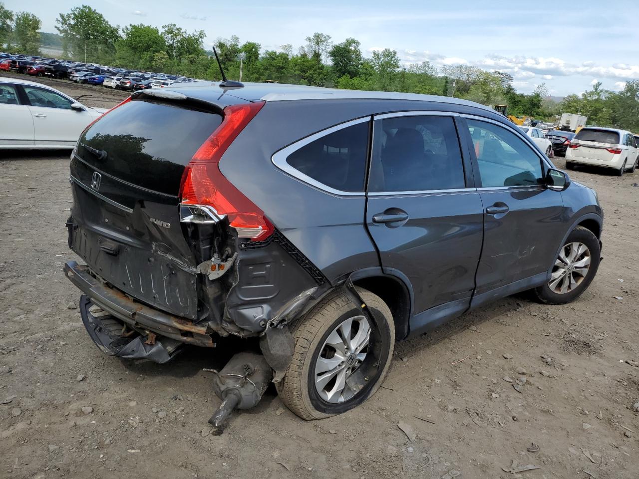 2HKRM4H70DH689163 2013 Honda Cr-V Exl