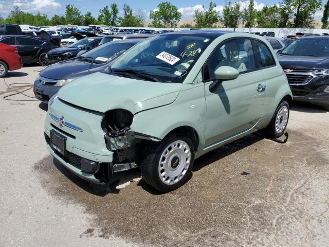 2012 Fiat 500 Pop VIN: 3C3CFFAR3CT295800 Lot: 54072624