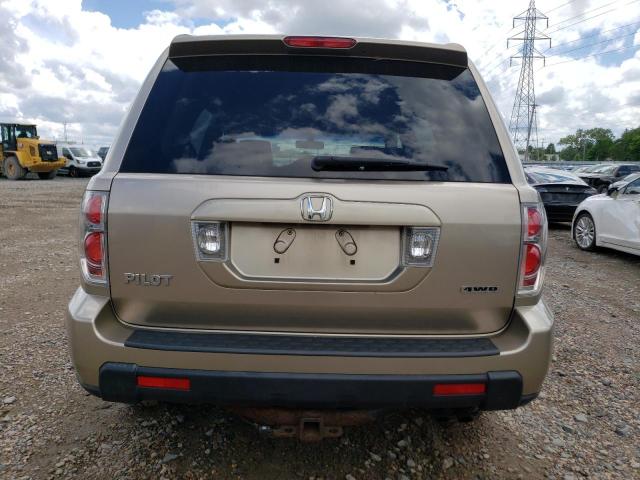 2006 Honda Pilot Ex VIN: 5FNYF185X6B017924 Lot: 56490654