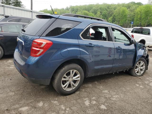 CHEVROLET EQUINOX LT 2016 blue  gas 2GNALCEK8G6308422 photo #4